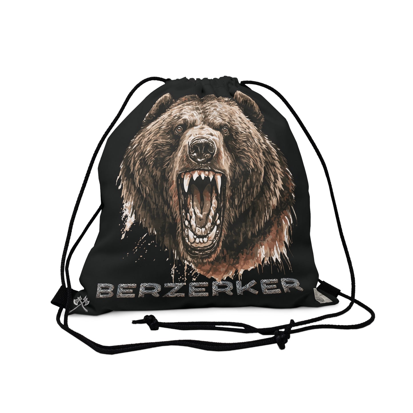 Viking Berserker Drawstring Bag