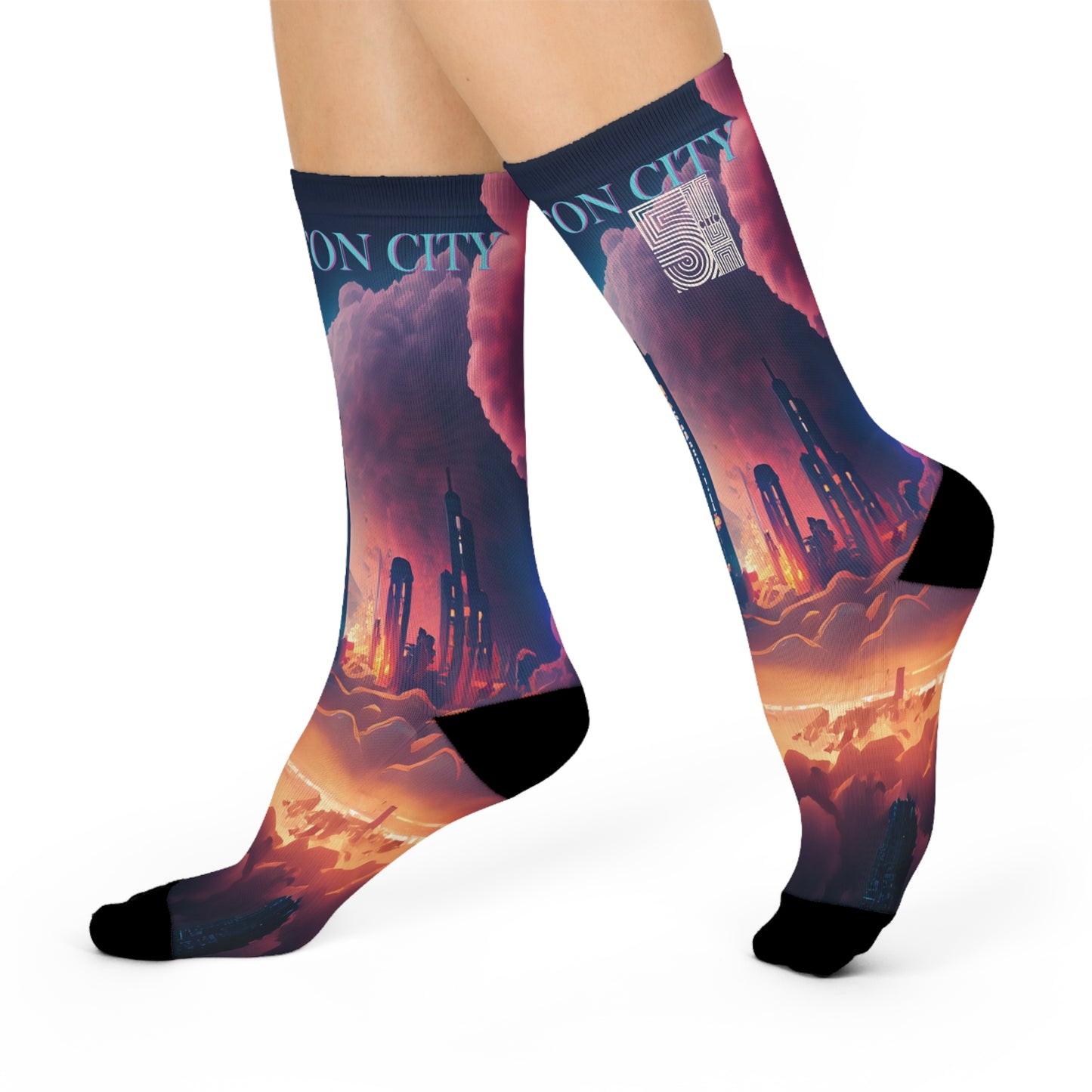 Fifth Click Blinkerton City Socks